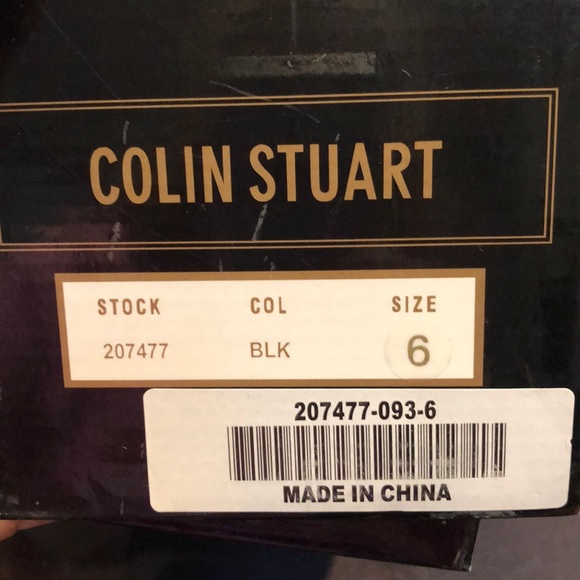 COLIN STUART Suede Animal Print Thong NWOT - Picture 7 of 7